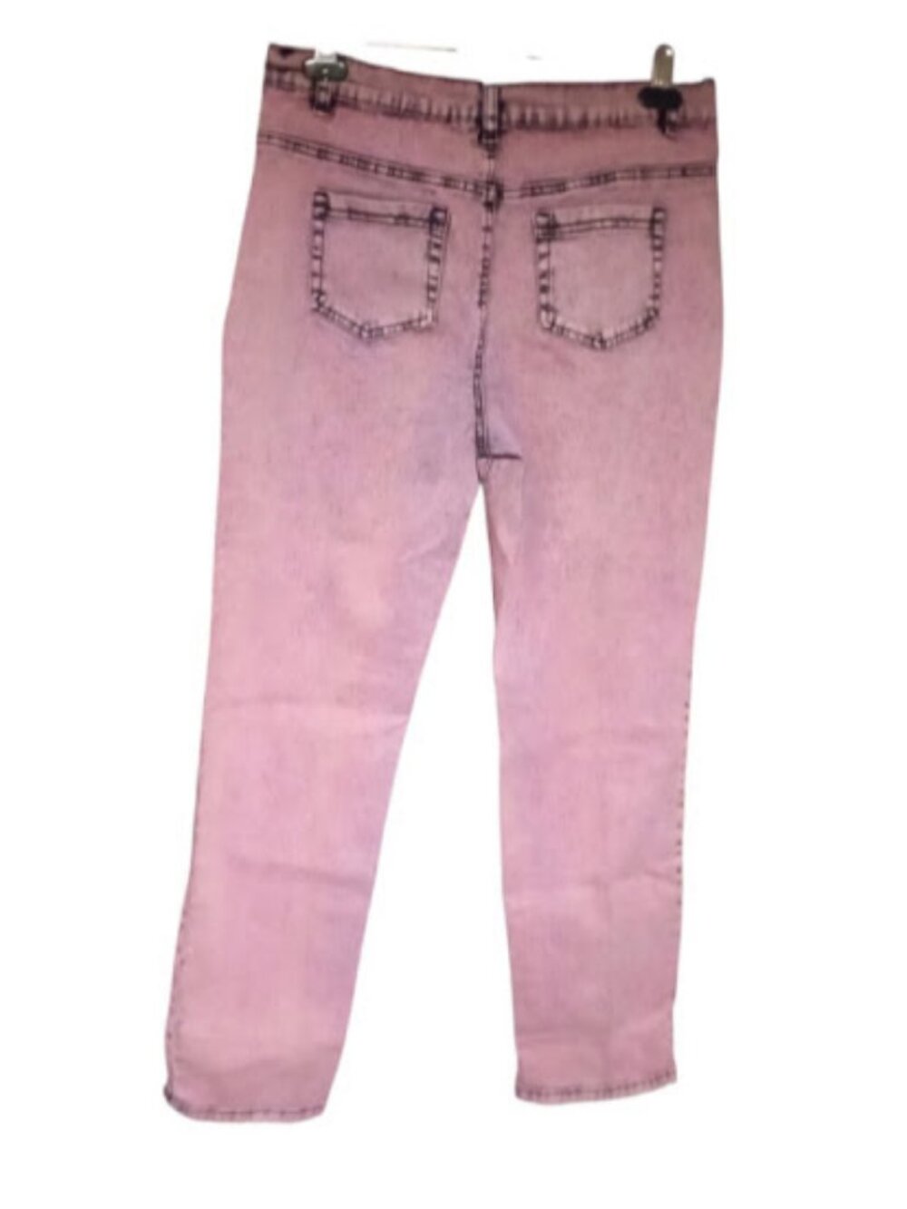 DG2 Pink Acid Wash Jeans Sz 8 Y2K Straight Leg